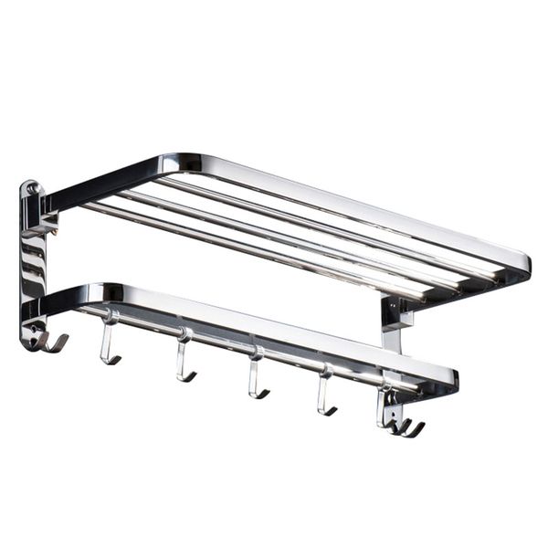multifunctional stainless steel anti-rust toilet bathroom foldable towel rack wall mounted storage double level with hooks rod h
multifunctional stainless steel anti-rust toilet bathroom foldable towel rack wall mounted storage double level with hooks rod h