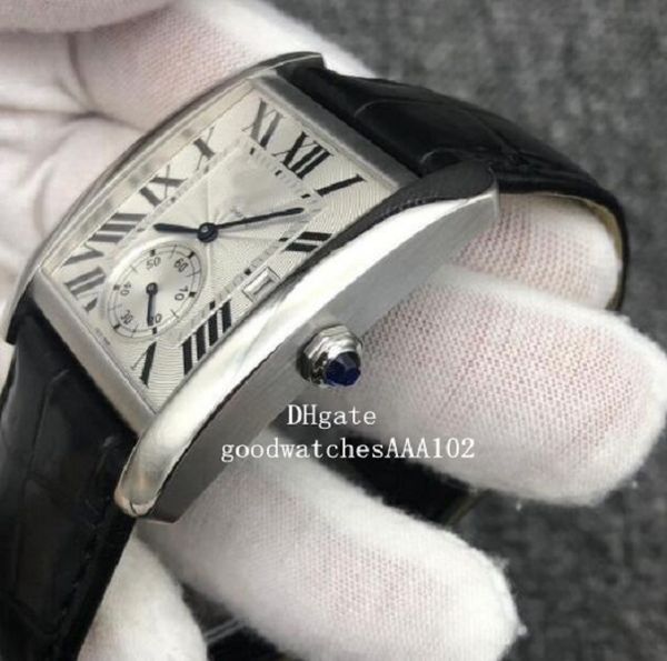 classic series men's fashion wristwatches white dial tank series w5330003 leather strap bands automatic mens watch watches, Slivery;brown
classic series men's fashion wristwatches white dial tank series w5330003 leather strap bands automatic mens watch watches, Slivery;brown