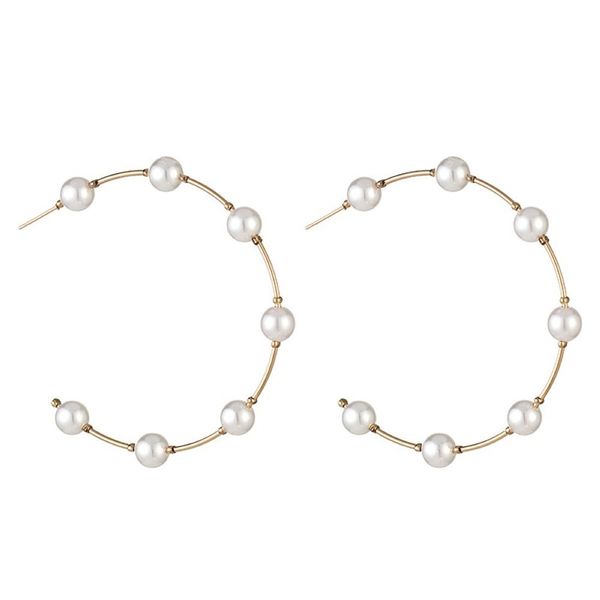 exaggerated big circle round statement earrings for women fashion gold imitation pearl hoop earring multi bead oorbellen jewelry, Golden;silver
exaggerated big circle round statement earrings for women fashion gold imitation pearl hoop earring multi bead oorbellen jewelry, Golden;silver