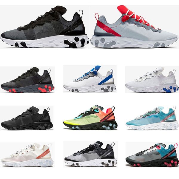 React Element 87 55 running shoes mens women white black Royal Tint Desert Sand designer trainers sports sneaker Breathable size 36-45
React Element 87 55 running shoes mens women white black Royal Tint Desert Sand designer trainers sports sneaker Breathable size 36-45