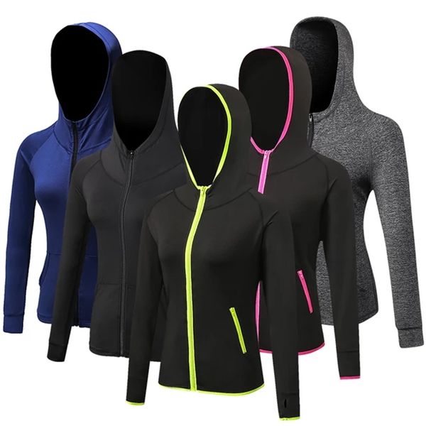 women running jackets long sleeve jogging sweatshirt ladies yoga sports zipper jacket coat fitness gym shirts women's hoodie, Black;red
women running jackets long sleeve jogging sweatshirt ladies yoga sports zipper jacket coat fitness gym shirts women's hoodie, Black;red