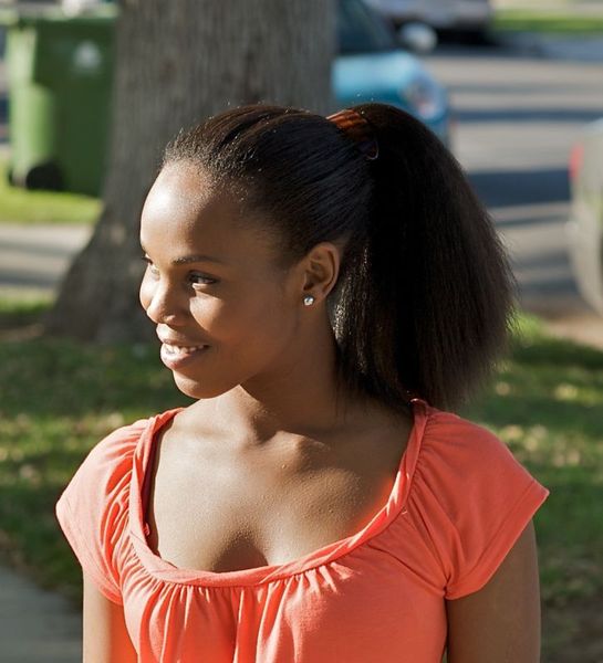 yaki wave 100% real human hair 16 inch kinky straight ponytail horsetail with two plastic combs ponytails extensions clip in 120g, Black 
yaki wave 100% real human hair 16 inch kinky straight ponytail horsetail with two plastic combs ponytails extensions clip in 120g, Black