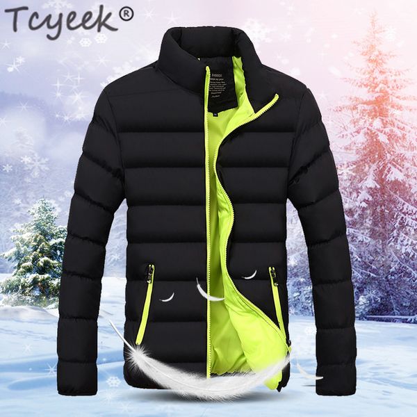 tcyeek winter jacket men clothes 2019 korean thick warm streetwear down cotton coat fashion men's winter jacket hiver parka 5513, Tan;black
tcyeek winter jacket men clothes 2019 korean thick warm streetwear down cotton coat fashion men's winter jacket hiver parka 5513, Tan;black