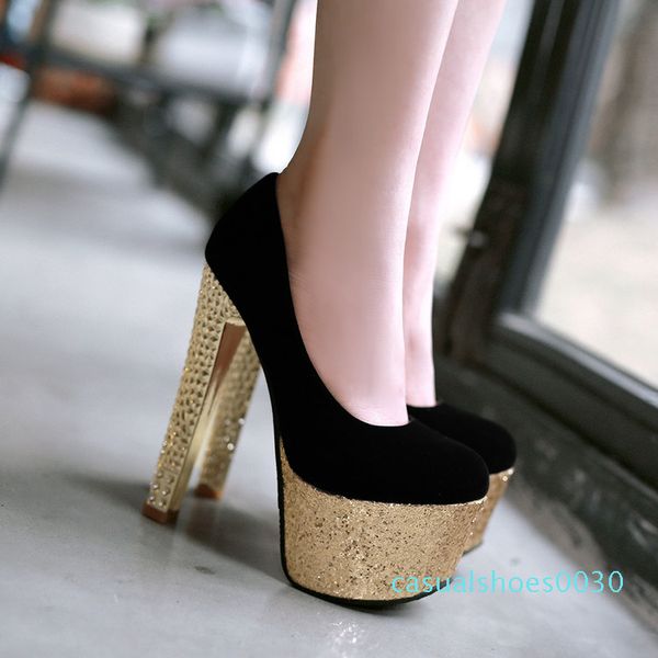 blue sequined red bottom heels high platform pumps ladies luxury red wedding shoes plus size 33 34 to 40 41 42 43 c30, Black
blue sequined red bottom heels high platform pumps ladies luxury red wedding shoes plus size 33 34 to 40 41 42 43 c30, Black