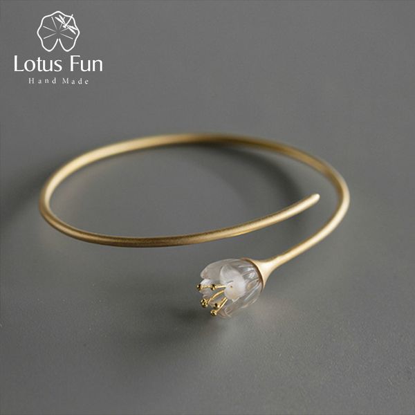 lotus fun real 925 sterling silver natural crystal handmade designer fine jewelry fresh orchid flower bangle for women, Golden;silver
lotus fun real 925 sterling silver natural crystal handmade designer fine jewelry fresh orchid flower bangle for women, Golden;silver
