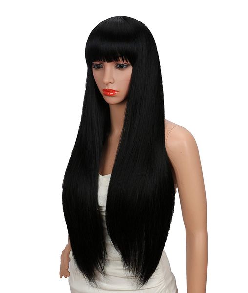 fashion long curly fashion clip in hair 5 clips wigs 3 colors + gift wig cap1pc by random, Black
fashion long curly fashion clip in hair 5 clips wigs 3 colors + gift wig cap1pc by random, Black