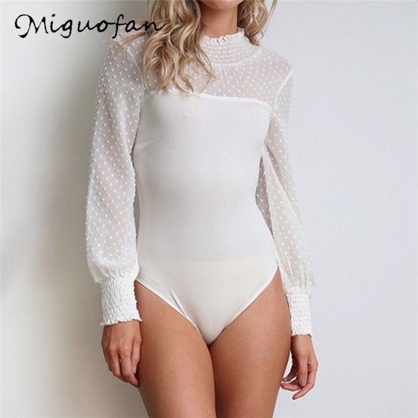 miguofan women bodysuits bodycon ruffles lace long sleeves solid white black playsuits rompers female 2019 summer new, Black;white
miguofan women bodysuits bodycon ruffles lace long sleeves solid white black playsuits rompers female 2019 summer new, Black;white