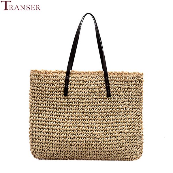 transer women handbag ladies casual tote bags rattan woven handmade knitted straw large totes leather women shoulder bag new #3
transer women handbag ladies casual tote bags rattan woven handmade knitted straw large totes leather women shoulder bag new #3
