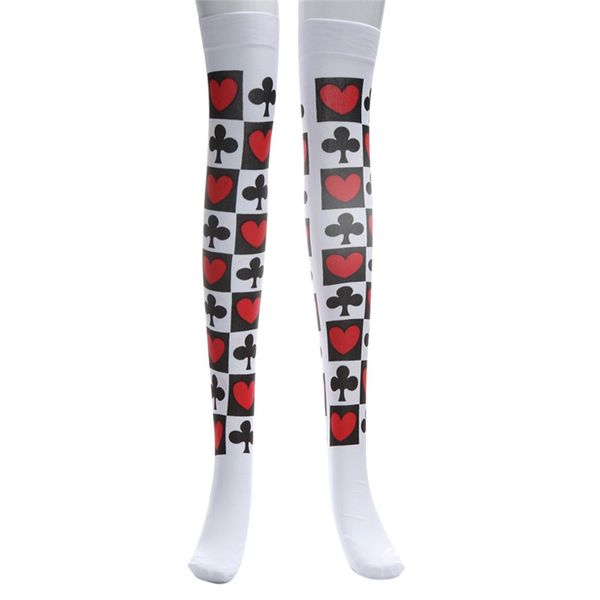 halloween print long tube knee socks love sock fancy dress party funny dress up props sports stockings #1g05, Black
halloween print long tube knee socks love sock fancy dress party funny dress up props sports stockings #1g05, Black