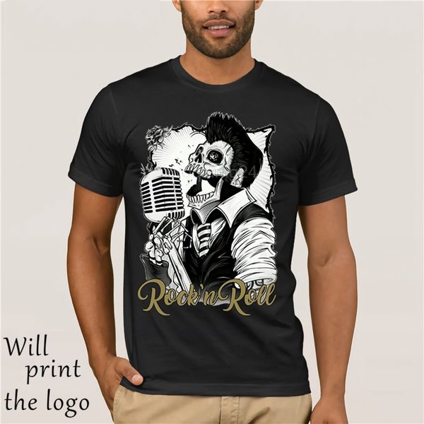 2018 men's funny rockabilly - rock'n'roll - psychobilly t shirt t shirt, White;black
2018 men's funny rockabilly - rock'n'roll - psychobilly t shirt t shirt, White;black