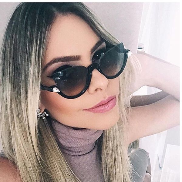 luxury women's sunglasses vintage brand designer cat eye glasses transparent ladies retro shades for women mirror glasses, White;black
luxury women's sunglasses vintage brand designer cat eye glasses transparent ladies retro shades for women mirror glasses, White;black