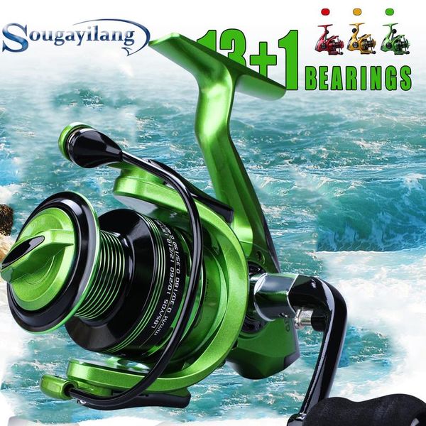 yumoshi spinning reel 13+1bb stainless steel 1000-7000 right left hand metal coil spool ice jigging fishing reel spinning pesca
yumoshi spinning reel 13+1bb stainless steel 1000-7000 right left hand metal coil spool ice jigging fishing reel spinning pesca