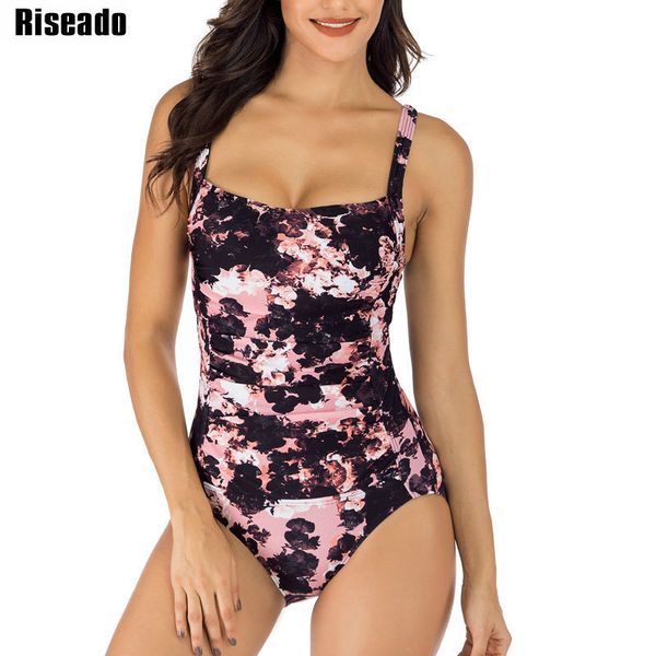 riseado vintage one piece swimsuit new push up swimwear women ruched summer beach wear floral print bathing suit female, White;black
riseado vintage one piece swimsuit new push up swimwear women ruched summer beach wear floral print bathing suit female, White;black