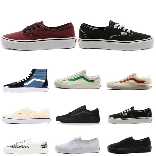 ale fear of god mens women canvas sneakers van old skool sk8 skateboard shoes black checkerboard flat men casual shoe size 36-44, White;red
ale fear of god mens women canvas sneakers van old skool sk8 skateboard shoes black checkerboard flat men casual shoe size 36-44, White;red