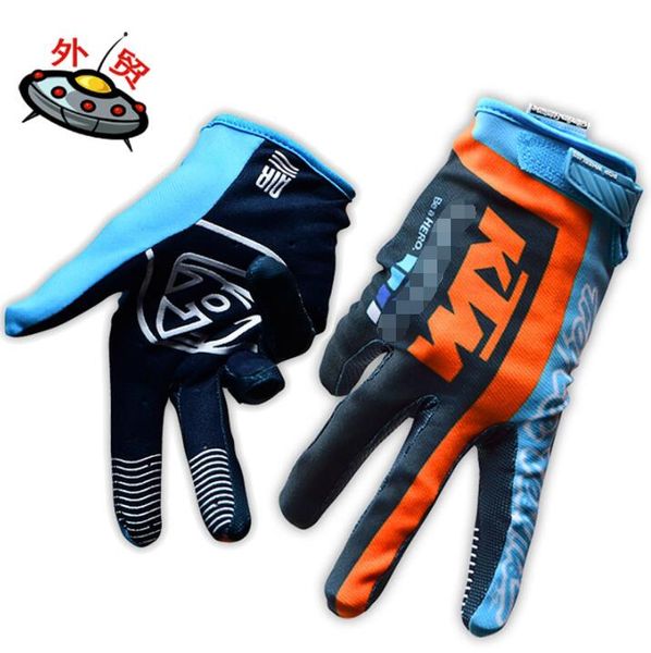 

new team version cross country gloves mx motorcycle mountain am downhill dh full finger gloves motorcycle gloves