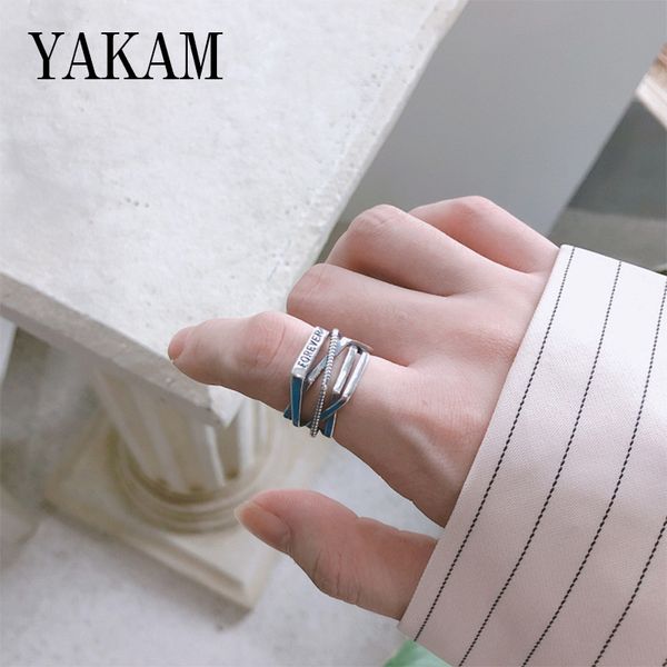 letter forever ring men adjustable anillos 2020 open anel vintage s925 sterling silver rings for women jewelry love friends gift, Golden;silver
letter forever ring men adjustable anillos 2020 open anel vintage s925 sterling silver rings for women jewelry love friends gift, Golden;silver