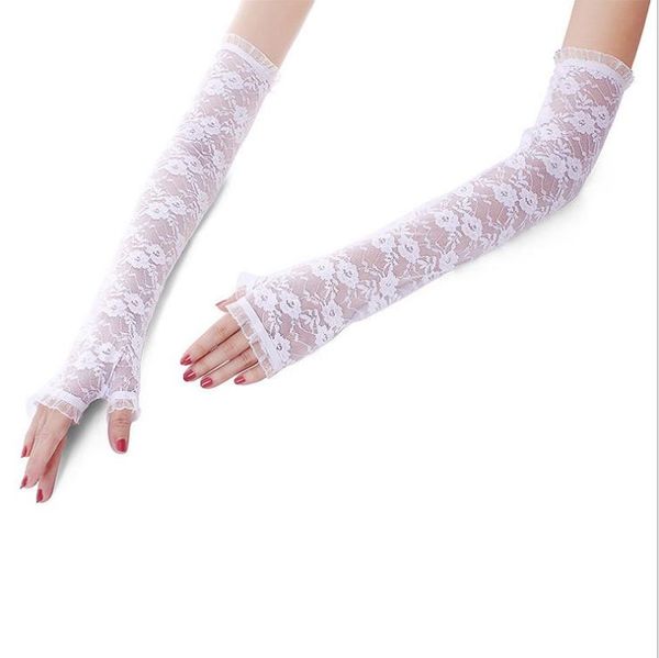 fashion new summer half finger lace sunscreen gloves long elbow driving sunshade wedding garment etiquette open finger gloves for ladies, Blue;gray
fashion new summer half finger lace sunscreen gloves long elbow driving sunshade wedding garment etiquette open finger gloves for ladies, Blue;gray