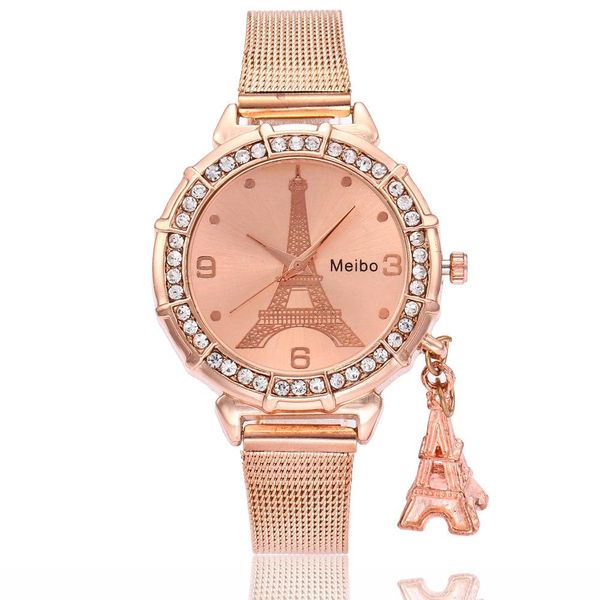 dress wristwatches for women brand new fashion lady alloy mesh strap watches wholesale tower eiffel tower quartz watches dhl lw046, Slivery;brown
dress wristwatches for women brand new fashion lady alloy mesh strap watches wholesale tower eiffel tower quartz watches dhl lw046, Slivery;brown