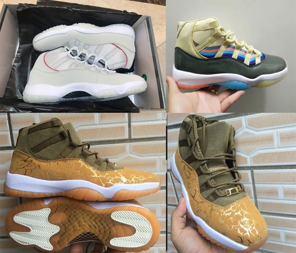 новый 11 выпускного вечера ночь Jumpman 11 XI баскетбольная обувь белый бордовый оливко
новый 11 выпускного вечера ночь Jumpman 11 XI баскетбольная обувь белый бордовый оливко