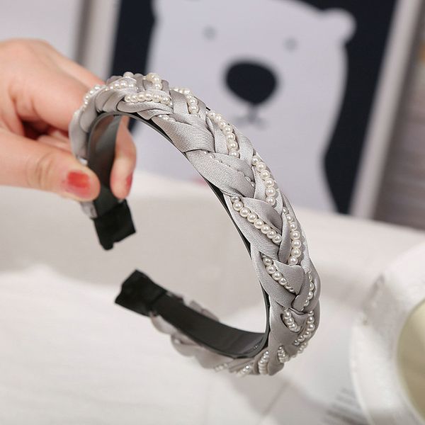 2.4cm wide temperament headband pearl twist braid hair band for girls hairdress hair style girl vycqb, Black;brown
2.4cm wide temperament headband pearl twist braid hair band for girls hairdress hair style girl vycqb, Black;brown