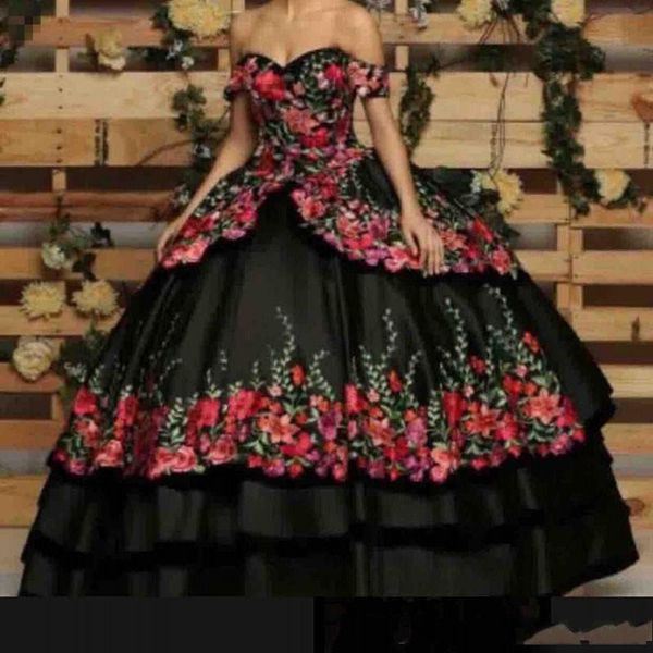 romantic off the shoulder quinceanera dresses 3d flowers appliques sweetheart embroidery formal sweet 16 prom party gowns, Blue;red
romantic off the shoulder quinceanera dresses 3d flowers appliques sweetheart embroidery formal sweet 16 prom party gowns, Blue;red