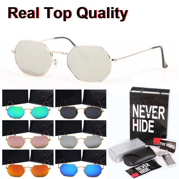 1pcs wholesale - 3556 brand sunglasses men women mirror glass lens retro eyewear with original box, accessories, everything, White;black
1pcs wholesale - 3556 brand sunglasses men women mirror glass lens retro eyewear with original box, accessories, everything, White;black