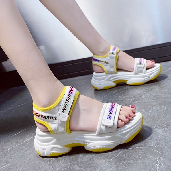 letter decoration mesh sport sandals women shoes summer open toe platform wedge sandals women cool beach shoes 2020, Black
letter decoration mesh sport sandals women shoes summer open toe platform wedge sandals women cool beach shoes 2020, Black