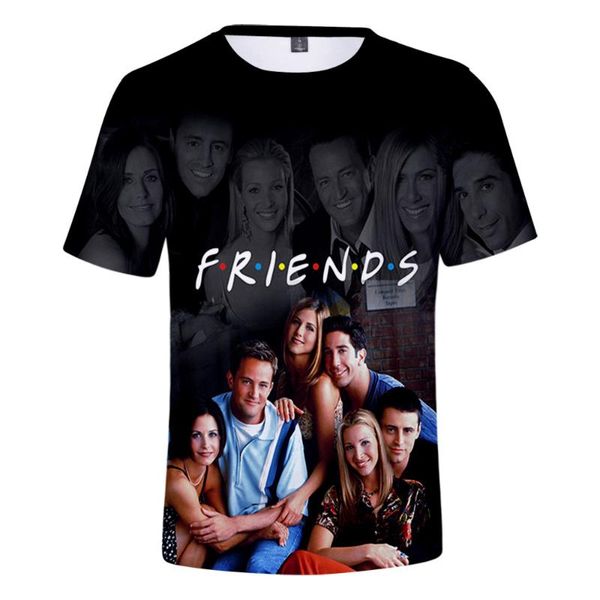 2020 new 3d print friends t-shirt men/women casual fashion tshirt summer hip hop short sleeve t-shirt 3d tees boy/girl, White;black
2020 new 3d print friends t-shirt men/women casual fashion tshirt summer hip hop short sleeve t-shirt 3d tees boy/girl, White;black