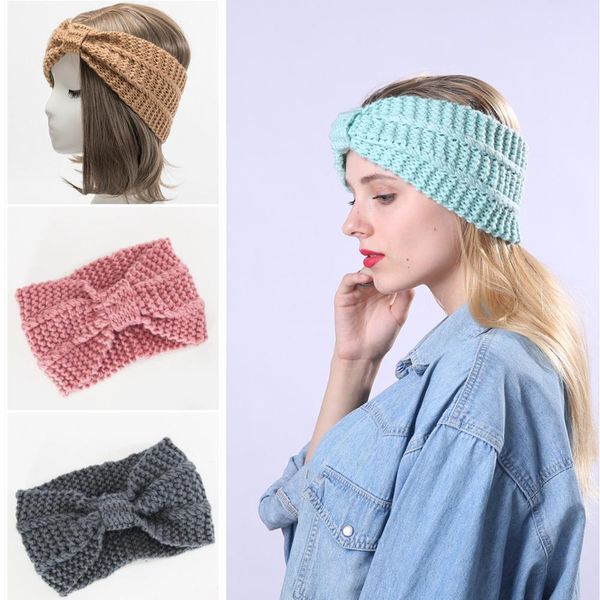 ziccowong new knitted crochet twist women headband winter ear warmer elastic knotted hairband women men wide hair accessories, Golden;white
ziccowong new knitted crochet twist women headband winter ear warmer elastic knotted hairband women men wide hair accessories, Golden;white