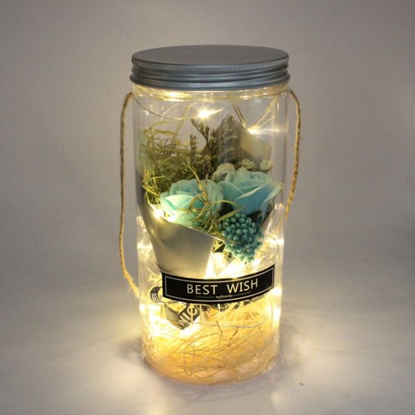 soap rose led soap flower glass bottles with hanging rope wedding artificial flower valentines day mothers day gift
soap rose led soap flower glass bottles with hanging rope wedding artificial flower valentines day mothers day gift