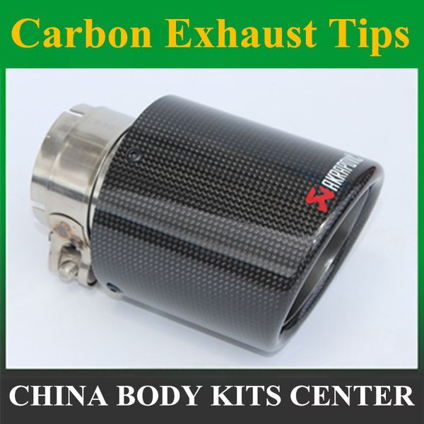 1pcs 63mm inlet 101mm outlet stainless steel akrapovic carbon fiber exhaust tip for vw
1pcs 63mm inlet 101mm outlet stainless steel akrapovic carbon fiber exhaust tip for vw