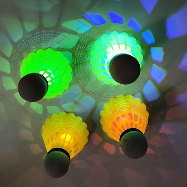 4pcs pack led luminous badminton newfangled dark night glow lighting shuttlecock ra
4pcs pack led luminous badminton newfangled dark night glow lighting shuttlecock ra