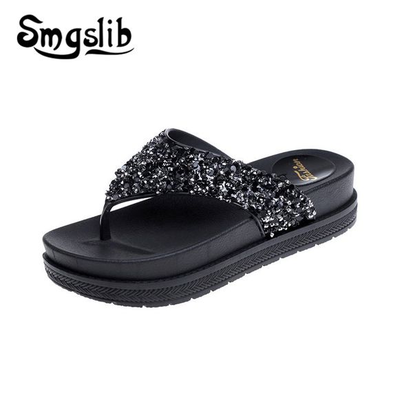 woman flip flops ladies home slippers women fashion casual beach shoes sandals 2019 summer comfortable lady bling slippers, Black
woman flip flops ladies home slippers women fashion casual beach shoes sandals 2019 summer comfortable lady bling slippers, Black