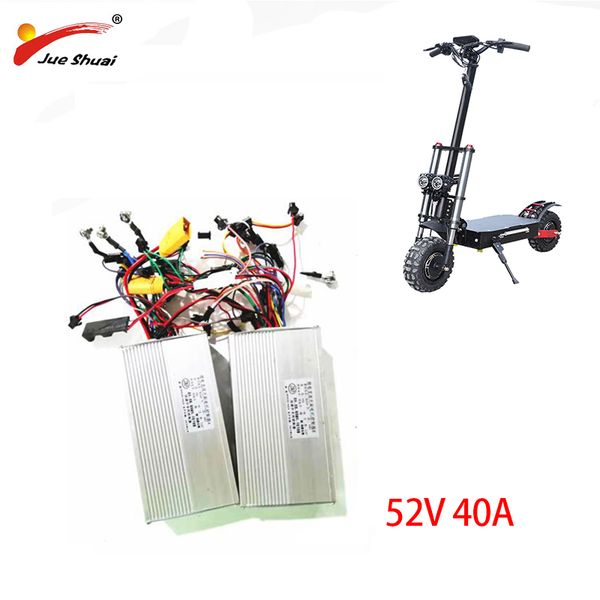 52v 40a electric scooter controller set front rear dc controller a b for 52v 2000w/2600w electric scooter patinete eletrico
52v 40a electric scooter controller set front rear dc controller a b for 52v 2000w/2600w electric scooter patinete eletrico
