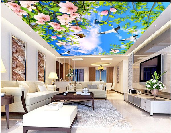 3d ceiling murals wallpaper custom p plant flower blue sky white clouds living room home decor 3d wall murals wallpaper for walls 3 d
3d ceiling murals wallpaper custom p plant flower blue sky white clouds living room home decor 3d wall murals wallpaper for walls 3 d