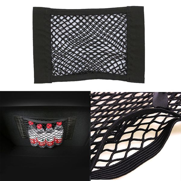 car accessories mesh trunk organizer in car back rear seat storage bag elastic string net goods migic sticker folding backpack
car accessories mesh trunk organizer in car back rear seat storage bag elastic string net goods migic sticker folding backpack