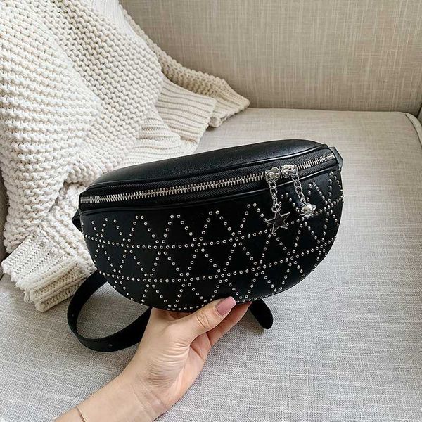 fashion rivet shoulder belt crossbody bags for women chain shoulder messenger handbags solid color design hand bag
fashion rivet shoulder belt crossbody bags for women chain shoulder messenger handbags solid color design hand bag