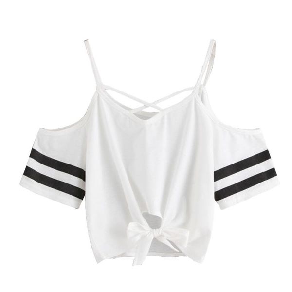 summer fashion off shoulder strapless bow blouse casual ladies loose tee female women's short sleeve shirt blusas pullover, White
summer fashion off shoulder strapless bow blouse casual ladies loose tee female women's short sleeve shirt blusas pullover, White