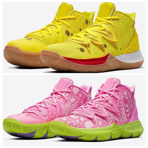 mens kyrie 5 sponge baby pe designer basketball shoes yellow white 5s bobs squidward mountain chaussures hommes baloncesto luxury sports
mens kyrie 5 sponge baby pe designer basketball shoes yellow white 5s bobs squidward mountain chaussures hommes baloncesto luxury sports
