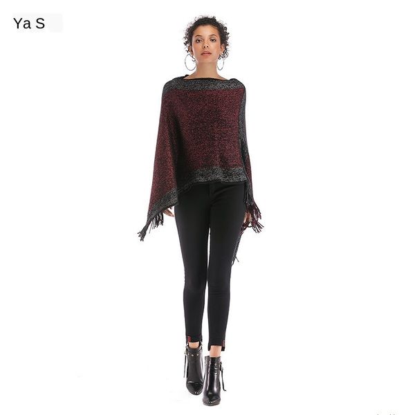 womens designer sweater color matching collar tassel shawl bat sleeve sweater jacket womenh, White;black
womens designer sweater color matching collar tassel shawl bat sleeve sweater jacket womenh, White;black