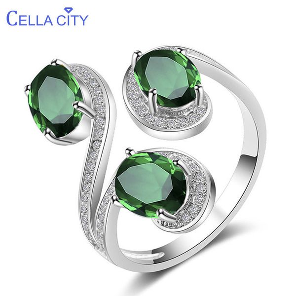 cellacity flower silver 925 jewelry oval shaped gemstones ring for women emerald sapphire citrine geometry opening adjustable, Slivery;golden
cellacity flower silver 925 jewelry oval shaped gemstones ring for women emerald sapphire citrine geometry opening adjustable, Slivery;golden