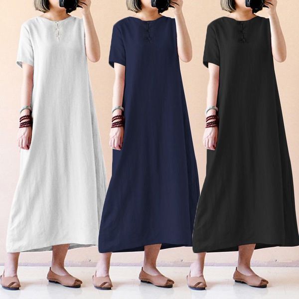 celmia vintage женское платье 2019 летние рубашки платья с коротким рукавом повседневные кнопки свободные твердые партии макси vestidos боль, Black;gray
celmia vintage женское платье 2019 летние рубашки платья с коротким рукавом повседневные кнопки свободные твердые партии макси vestidos боль, Black;gray
