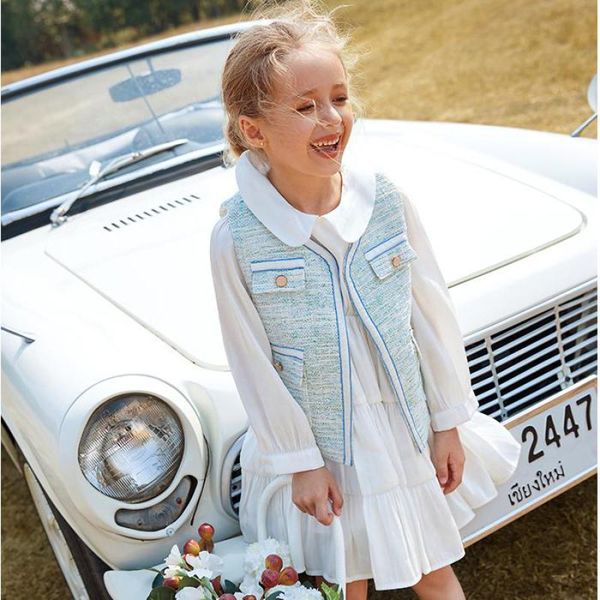 girls suit dress 2020 spring children's wear little girls two-piece suit white dress+ vest sets princess dress girl clothing set t20041
girls suit dress 2020 spring children's wear little girls two-piece suit white dress+ vest sets princess dress girl clothing set t20041