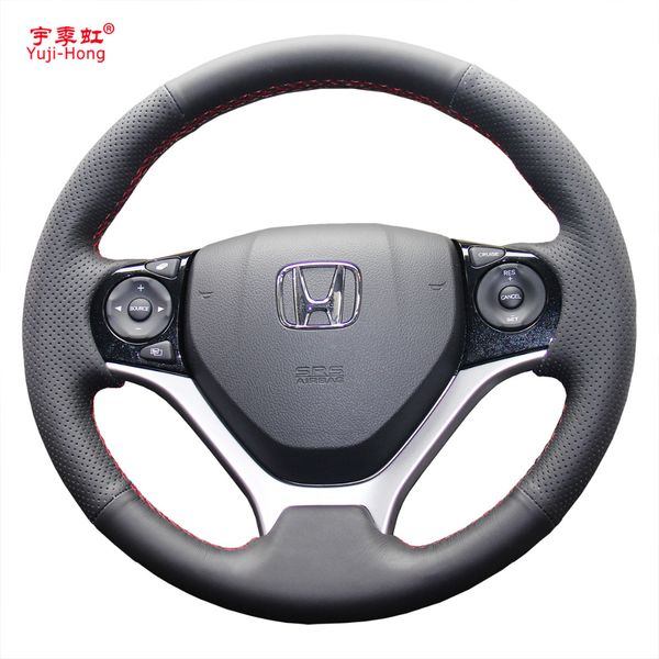yuji-hong artificial leather car steering wheel covers case for 9 2013-2016 hand-stitched steering cover
yuji-hong artificial leather car steering wheel covers case for 9 2013-2016 hand-stitched steering cover