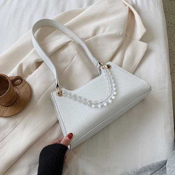 crocodile pattern bags for women 2020 bead chain shoulder bag pu leather handbags women vintage bag bolso mujer
crocodile pattern bags for women 2020 bead chain shoulder bag pu leather handbags women vintage bag bolso mujer