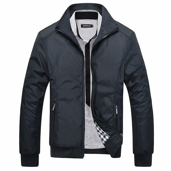 men's jacket 2019 new fashion spring autumn slim fit casual jacket coats male outerwear fashionable clothes size m-3xl, Black;brown
men's jacket 2019 new fashion spring autumn slim fit casual jacket coats male outerwear fashionable clothes size m-3xl, Black;brown
