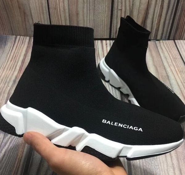 new casual shoes speed trainer platform casual of triple socks red bule white flat fashion mens womens sports sneakers fashion size 36-45, Black
new casual shoes speed trainer platform casual of triple socks red bule white flat fashion mens womens sports sneakers fashion size 36-45, Black