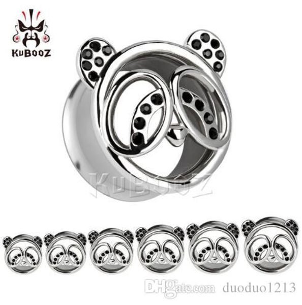 36pcs/lot new kubooz piercing stainless steel double flared silver cat ear plug tunnel piercing body jewelry ear gauges wholesale
36pcs/lot new kubooz piercing stainless steel double flared silver cat ear plug tunnel piercing body jewelry ear gauges wholesale