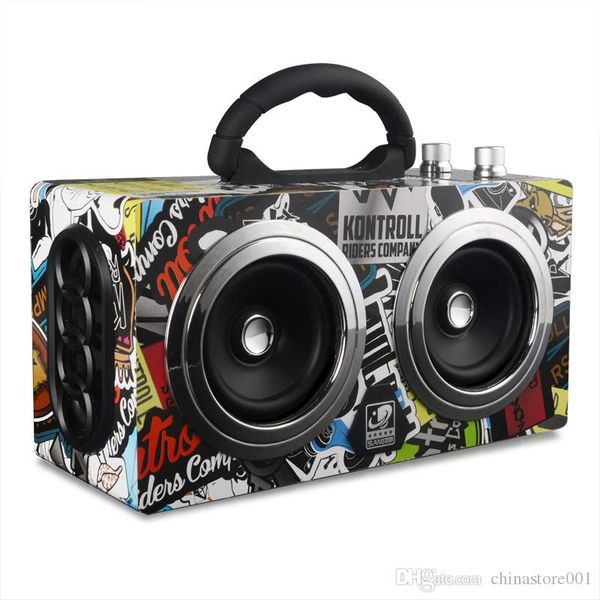Wooden Wireless Bluetooth Speaker Big Portable Outdoor Card FM AUX Audio HIFI Subwoofer Bluetooth Speakers MP3 Music Player Large Sound
Wooden Wireless Bluetooth Speaker Big Portable Outdoor Card FM AUX Audio HIFI Subwoofer Bluetooth Speakers MP3 Music Player Large Sound