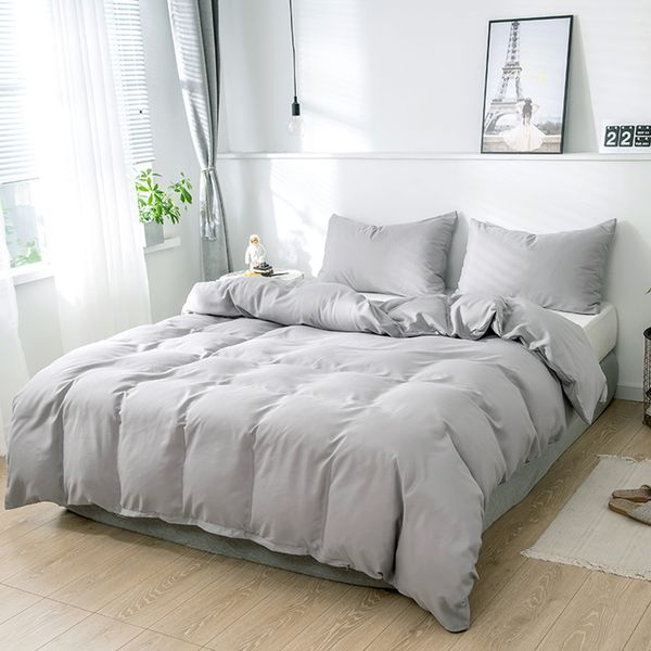 simple bedding set superior-dacron linens bed linen solid color sanding bed sheets and pillowcases cover set 10 sizes to choose
simple bedding set superior-dacron linens bed linen solid color sanding bed sheets and pillowcases cover set 10 sizes to choose